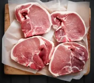 [2032] PORK CHOPS RINDLESS